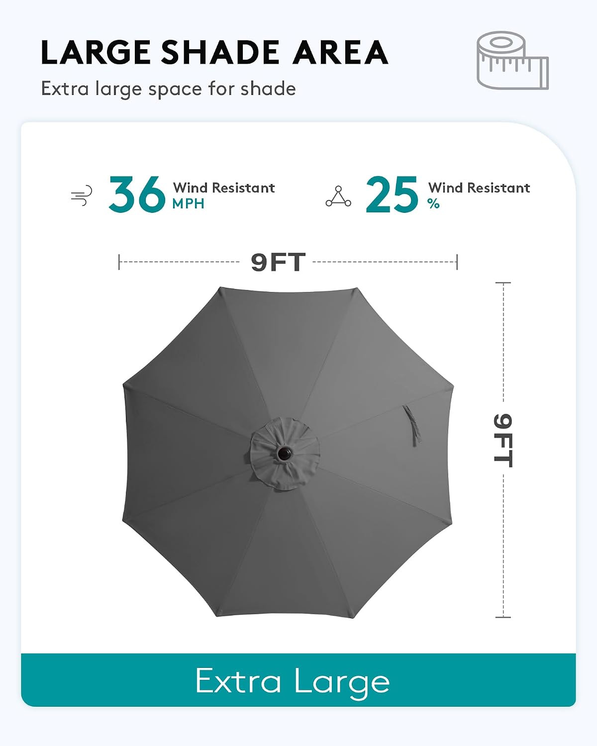 SERWALL Outdoor Bar Set with 9ft Umbrella, All-Weather HDPE Patio Bar Chairs and Table, Outdoor Furniture Set, Brown (Umbreall Base not Included)