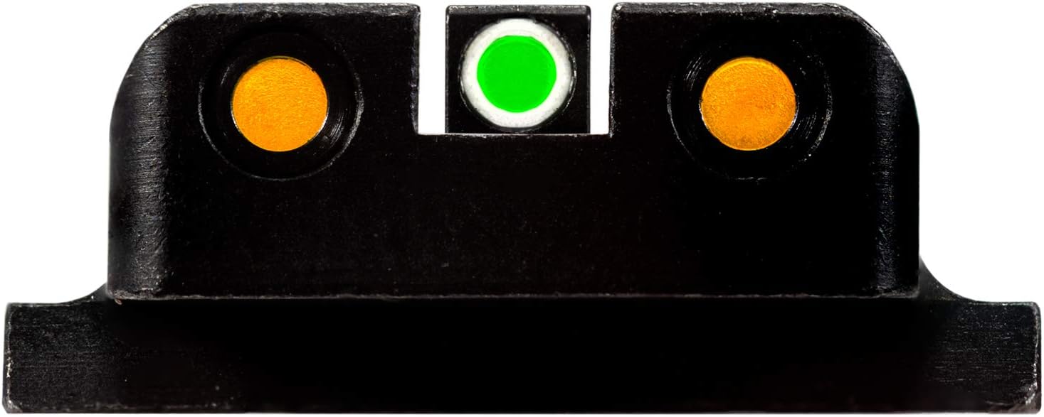 HiViz® LiteWave H3 Sight Tritium LitePipe Day/Night for M&P Fullsize & Compact in All Calibers.