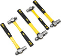 5-Piece Hammer Set, Ball Peen Hammer with Shock Reduction Grip 8 to 32 oz NEW, May Vary