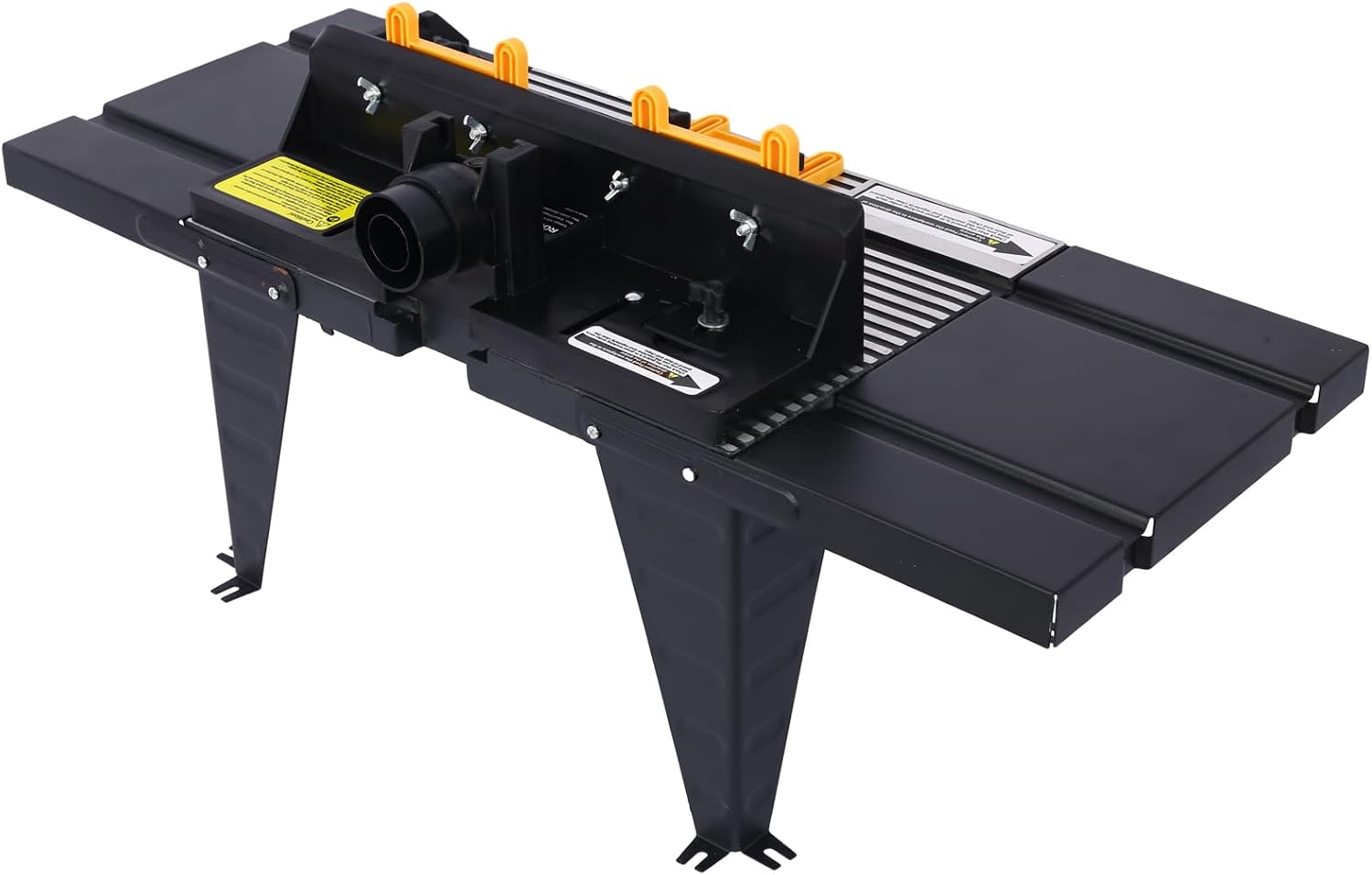 Electric Benchtop Router Table, Heavy-Duty Woodworking Tool with Steel Stands & Aluminum Milled Table, Workbench for Precision Woodworking Tasks