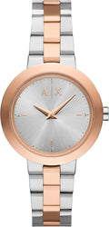 Armani Exchange A|X Women's Watch, Two-Hand Stainless Steel Watch for Women