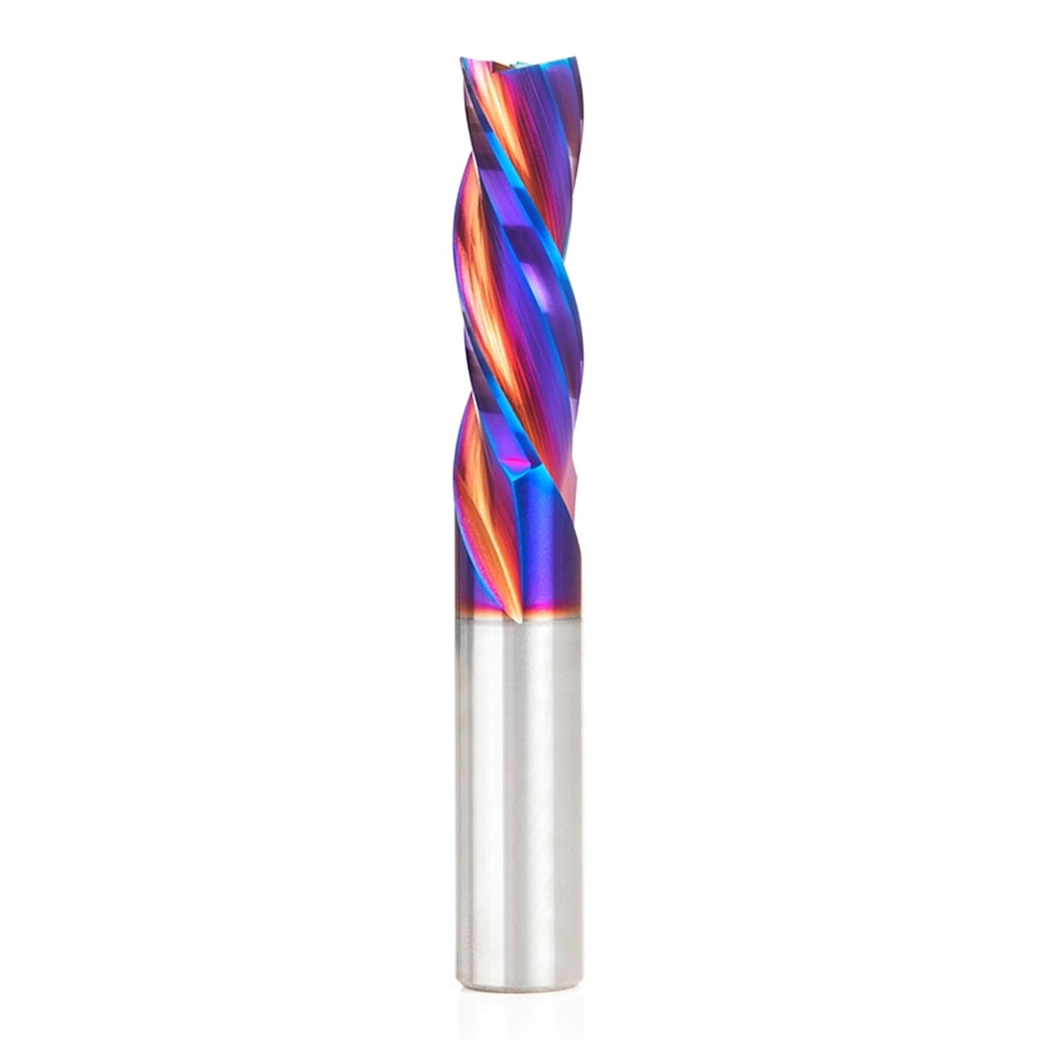 Amana Tool Spektra Extreme Tool Life Solid Carbide CNC Down-Cut Spiral Plunge Router Bit, 46216-K, 1/2 D x 1-1/2 CH x 1/2 SHK x 3-1/2 Inch Long 3-Flute