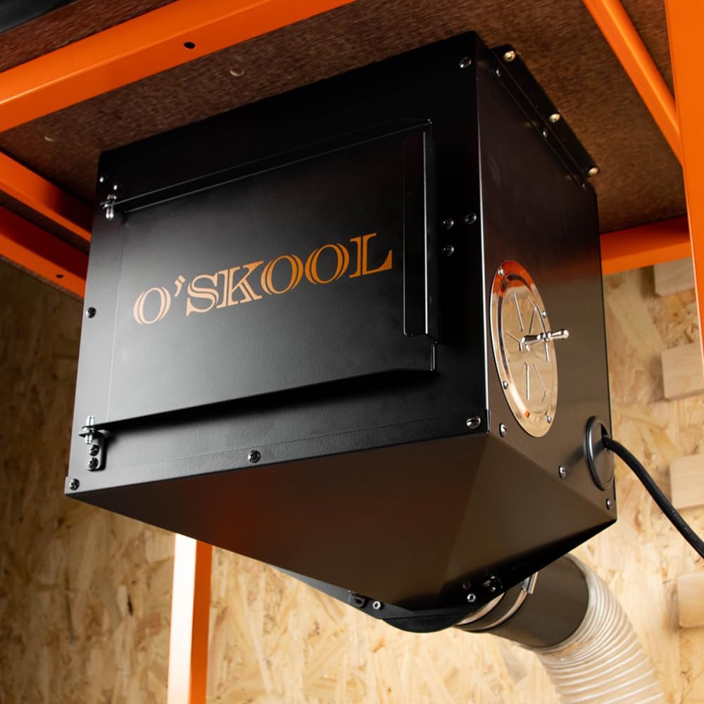 O'SKOOL Dust Collection Box with Router Table Dust Collection Kit, DCC010