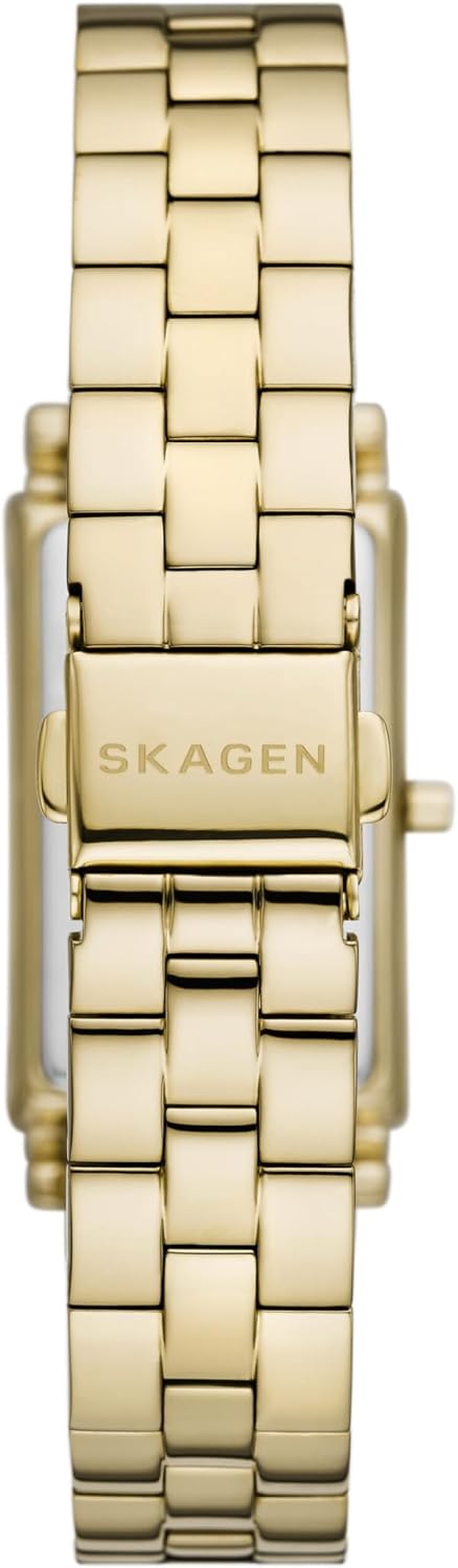Skagen Hagen Lille Rectangular Stainless Steel Watch for Women