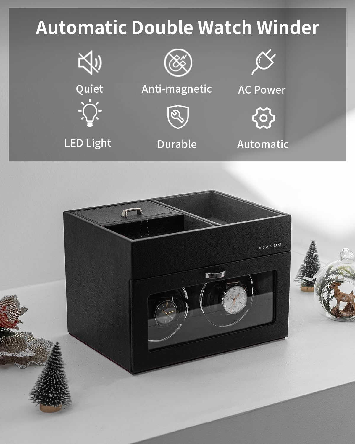 VLANDO Automatic Double for Men Gift