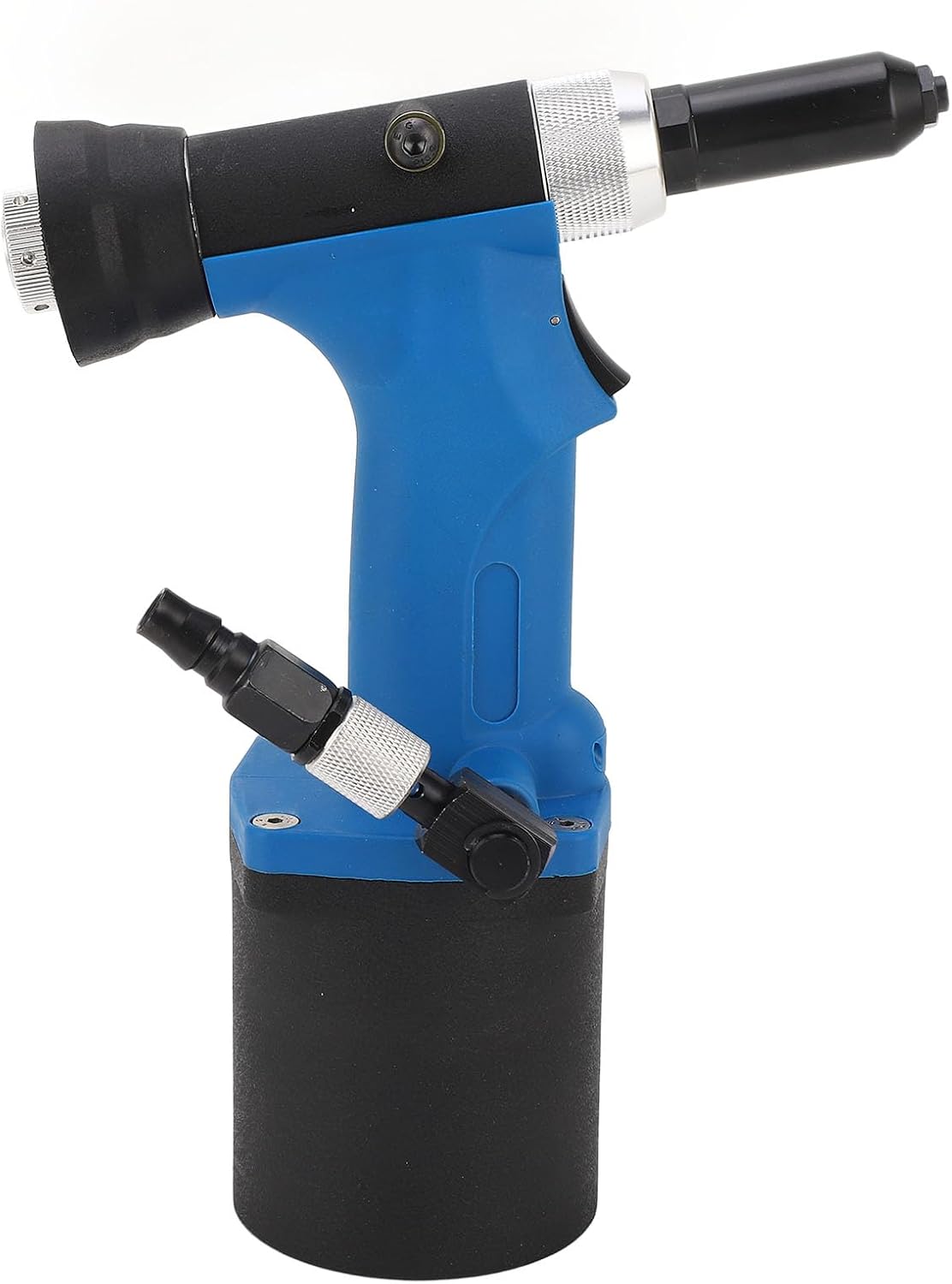 Rivet Nut Tool, Self-Suction Alloy Steel 1/4 Inch Inlet Pneumatic Rivet Nut Gun, for Metal Sheet