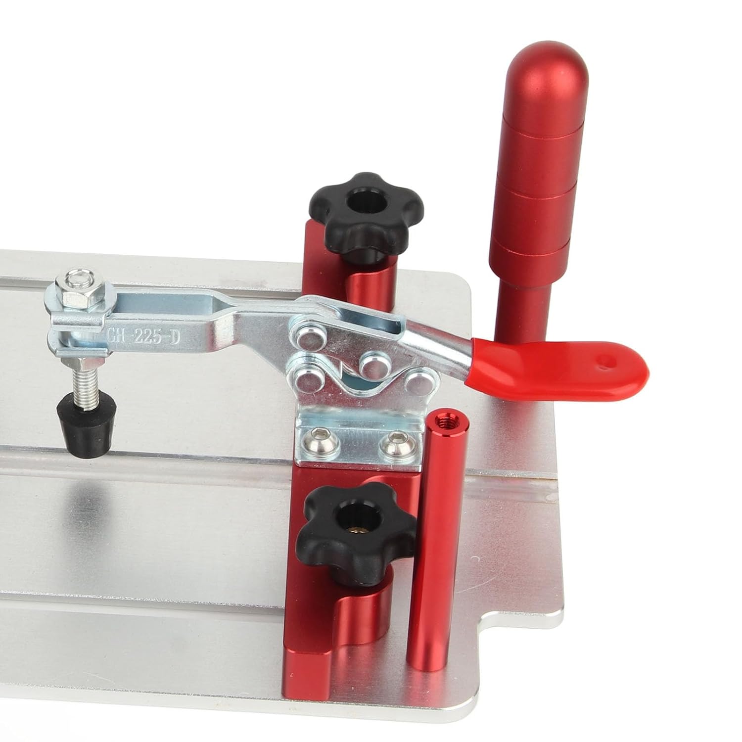 Router Table Coping Sled, Aluminum Router Table Coping Sled, Professional Rail Safety Coping Sled for Cabinet Door