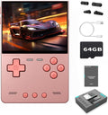 Trimui Brick Hammer Metal Body Handheld Game Console Retro Gaming Handheld 3000mah Battery Allwinner A133p 3.2' IPS RGB Lighting Vibration Pink