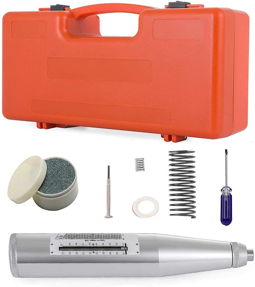 Professional Concrete Test Hammer Rebound Tester Hammer Resiliometer 10-60Mpa