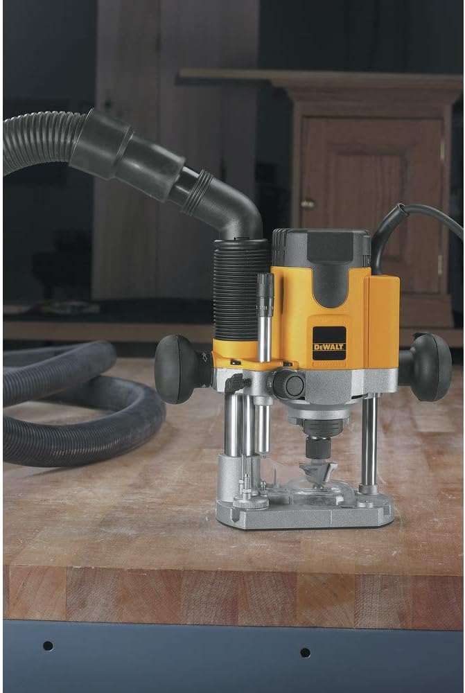 DEWALT Router, Plunge Base, 10-Amp, 2 HP (DW621)