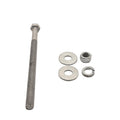 1/2'-13 x 18 Hot Dipped Galvanized Hex Bolt Kit (20 Sets) w/ 40 Flat washers, 20 Nuts, 20 Split Lock washers. Grade A307, 6' Thread, by Fastener Depot