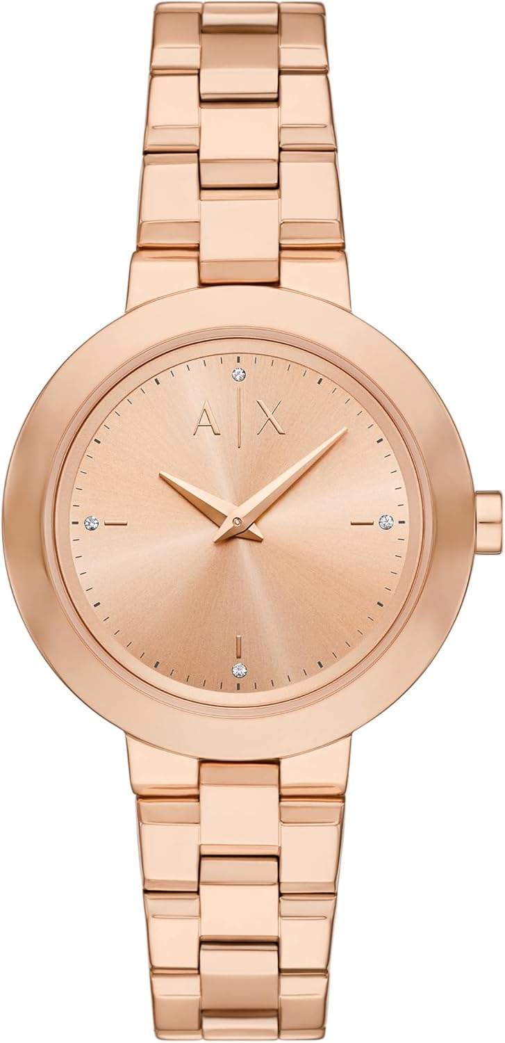 Armani Exchange A|X Women's Watch, Two-Hand Stainless Steel Watch for Women