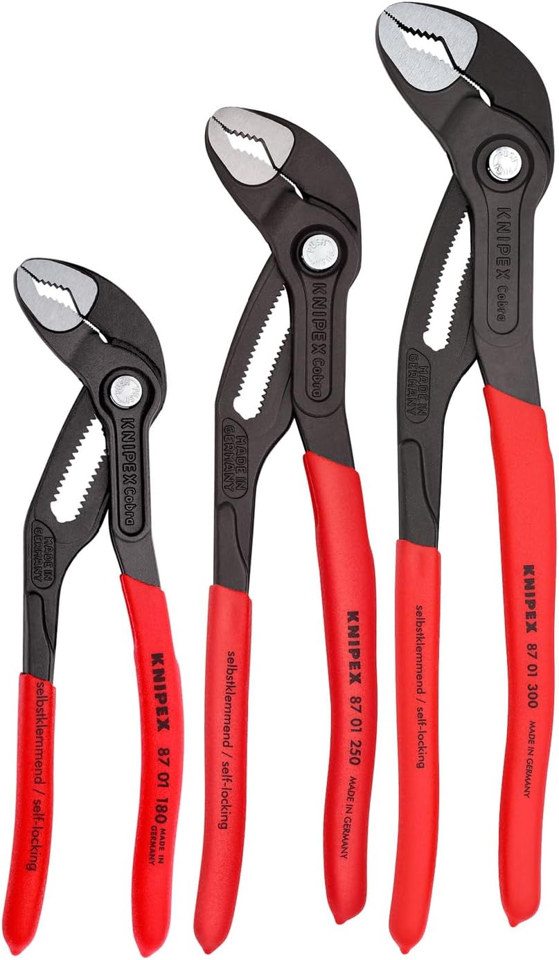 Wilton B.A.S.H Mechanics Hammer Kit (11111) & KNIPEX 3 Piece Cobra Pliers Set (002006US1)