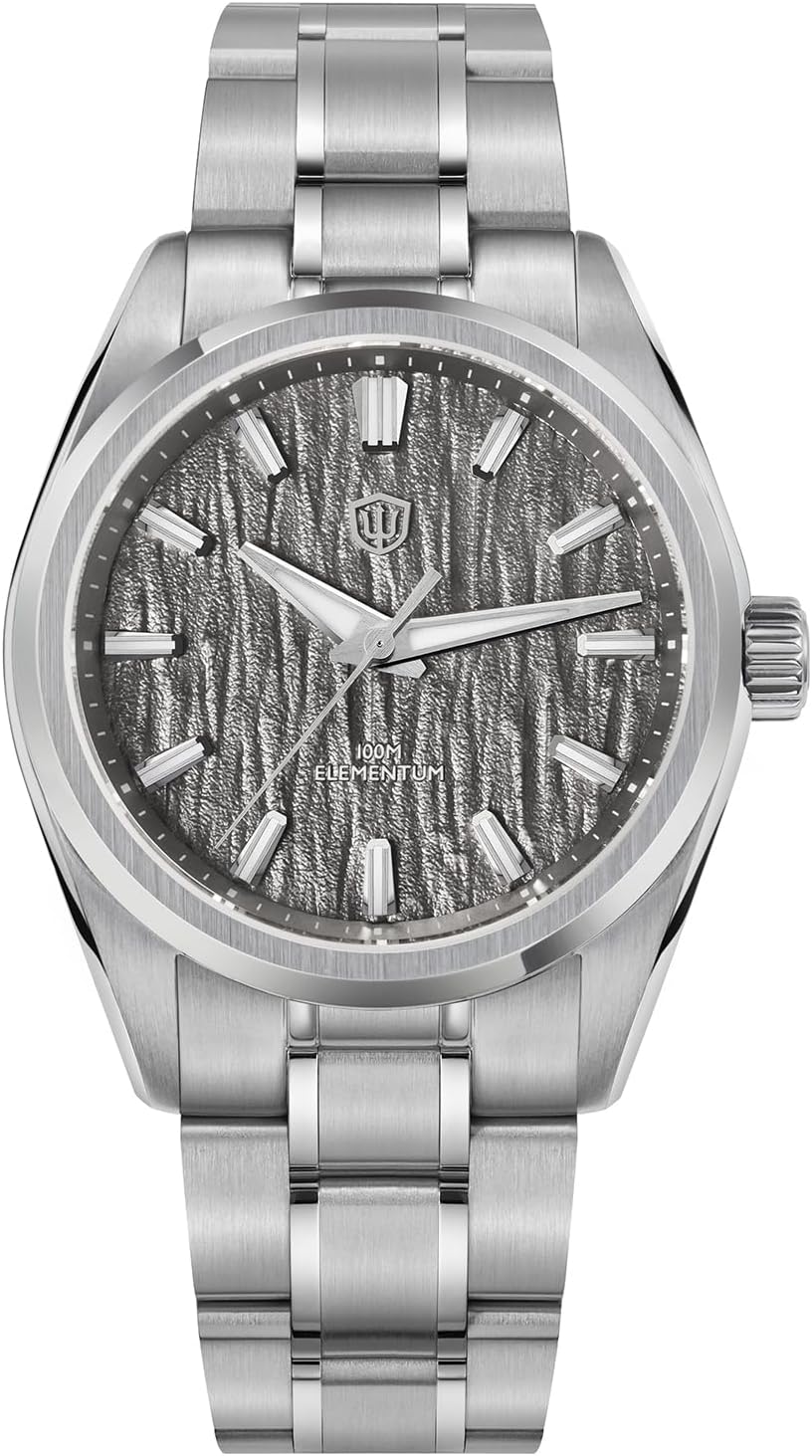 watchdives WD0003C Elementum Original Design Men Watch VH31 Sweep Second Quartz Watch 36mm Sapphire Crystal Luxury Wristwatch 100m Waterproof