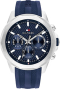 Tommy Hilfiger Men's Multifunction Quartz Watch – Stainless Steel Case, 5 ATM Water Resistant, Urban Style Timepiece, Gift for Him
