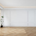 Pangda Peel and Stick Wall Molding Kit, 3D Premade Accent Molding Wainscoting Panel for Interior Wall Moulding Decor, Ready to Assemble Wainscoting Accent Panel(3 Set,35 x 68in + 99 x 68in)