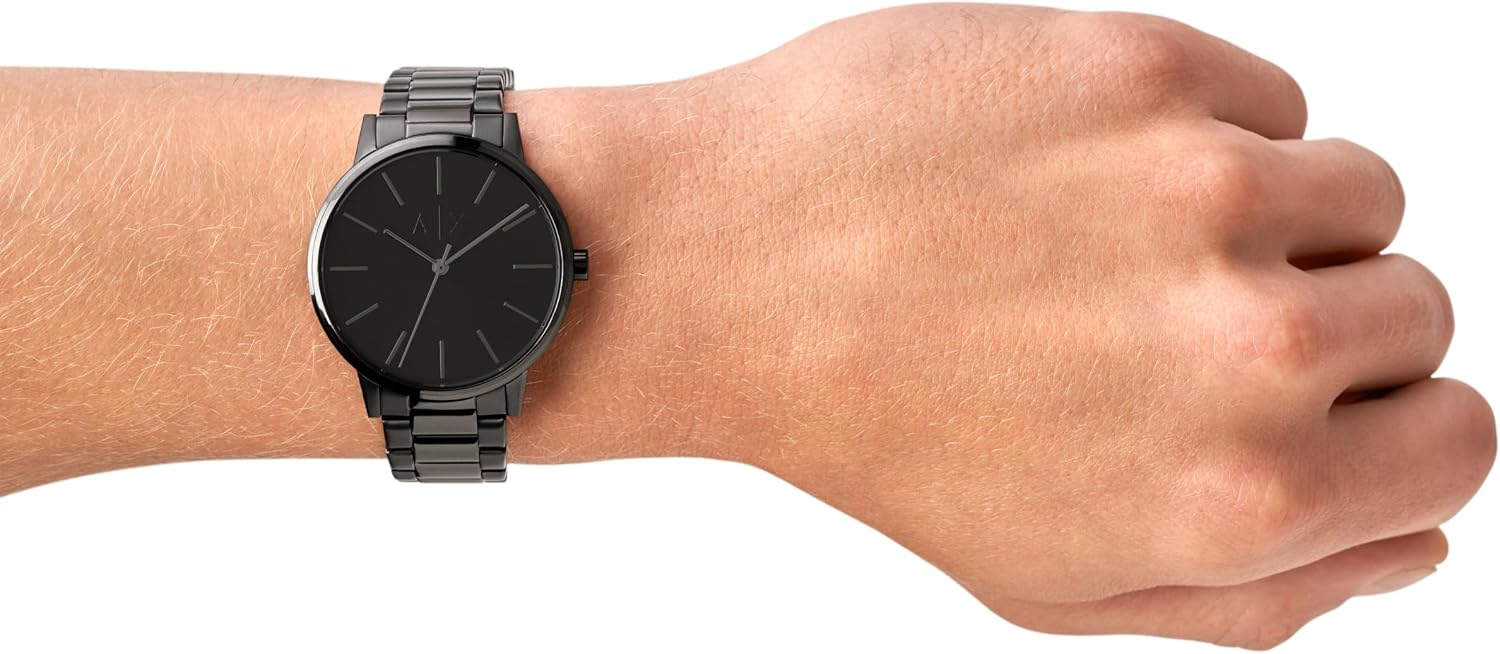 A|X Armani Exchange Men's Watch, Three-Hand Watches for Men