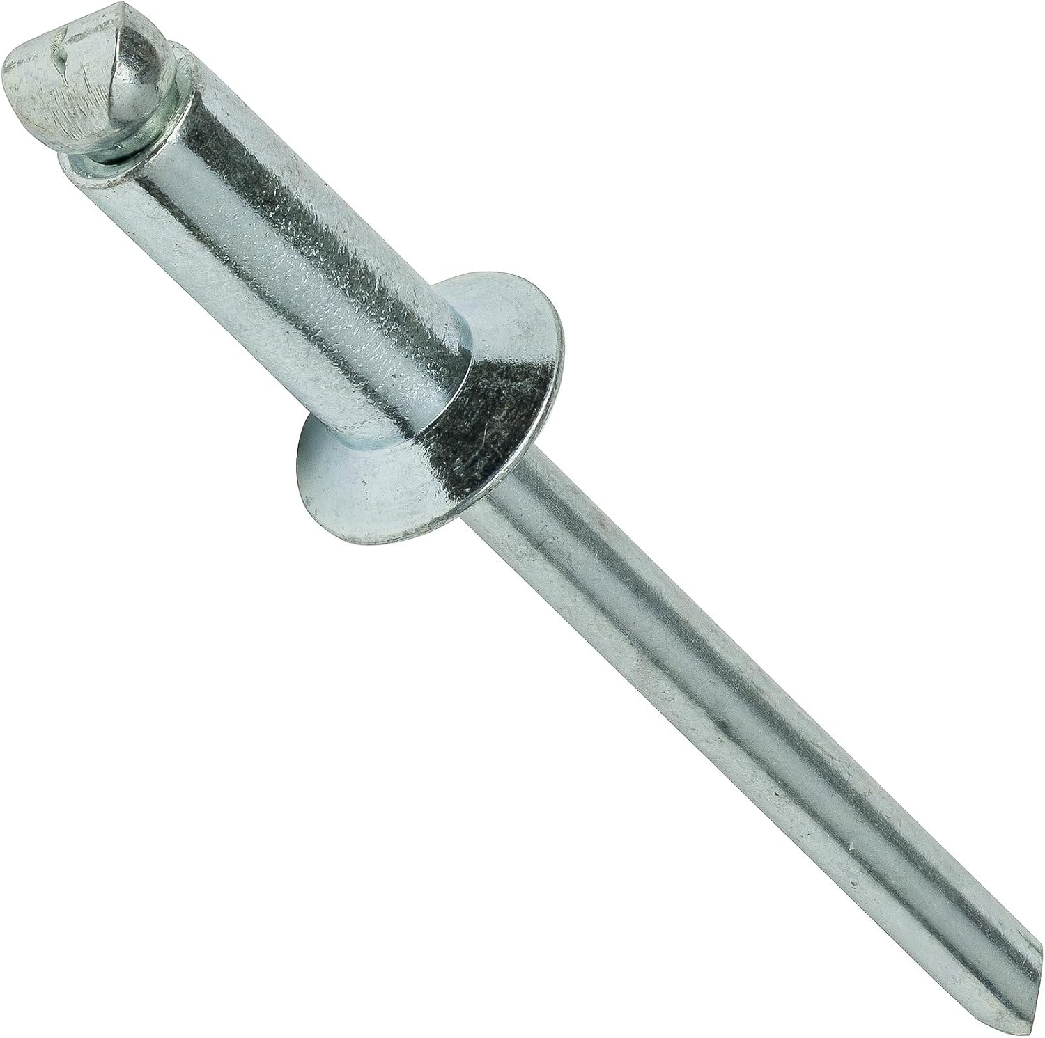 Steel Pop Rivets Flat Head Countersunk Blind Rivet Size (6-4) 3/16' x 1/4' Qty 500 Industrial Grade Hardware Fasteners DIY Home Repair Construction Use