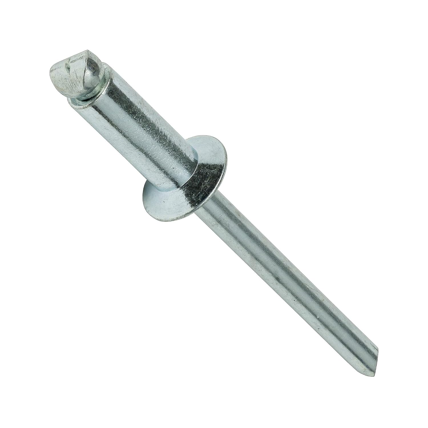 Steel Pop Rivets Flat Head Countersunk Blind Rivet Size (6-4) 3/16' x 1/4' Qty 500 Threaded Fasteners for Mechanical Repair Universal Multi-Purpose Replacement Parts