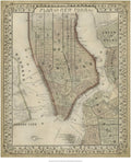 First Avenue Art & Framing Home Decor | Quality Framed Artwork | Interior Accents | Plan of New York - MAPS (28'x32')