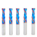 Amana Tool Spektra Extreme Tool Life Solid Carbide CNC Compression Spiral Router Bit, 46172-K-5 5-Pack, 3/8 D x 1-1/4 CH x 3/8 Shk x 3 Inch L 2 Flute