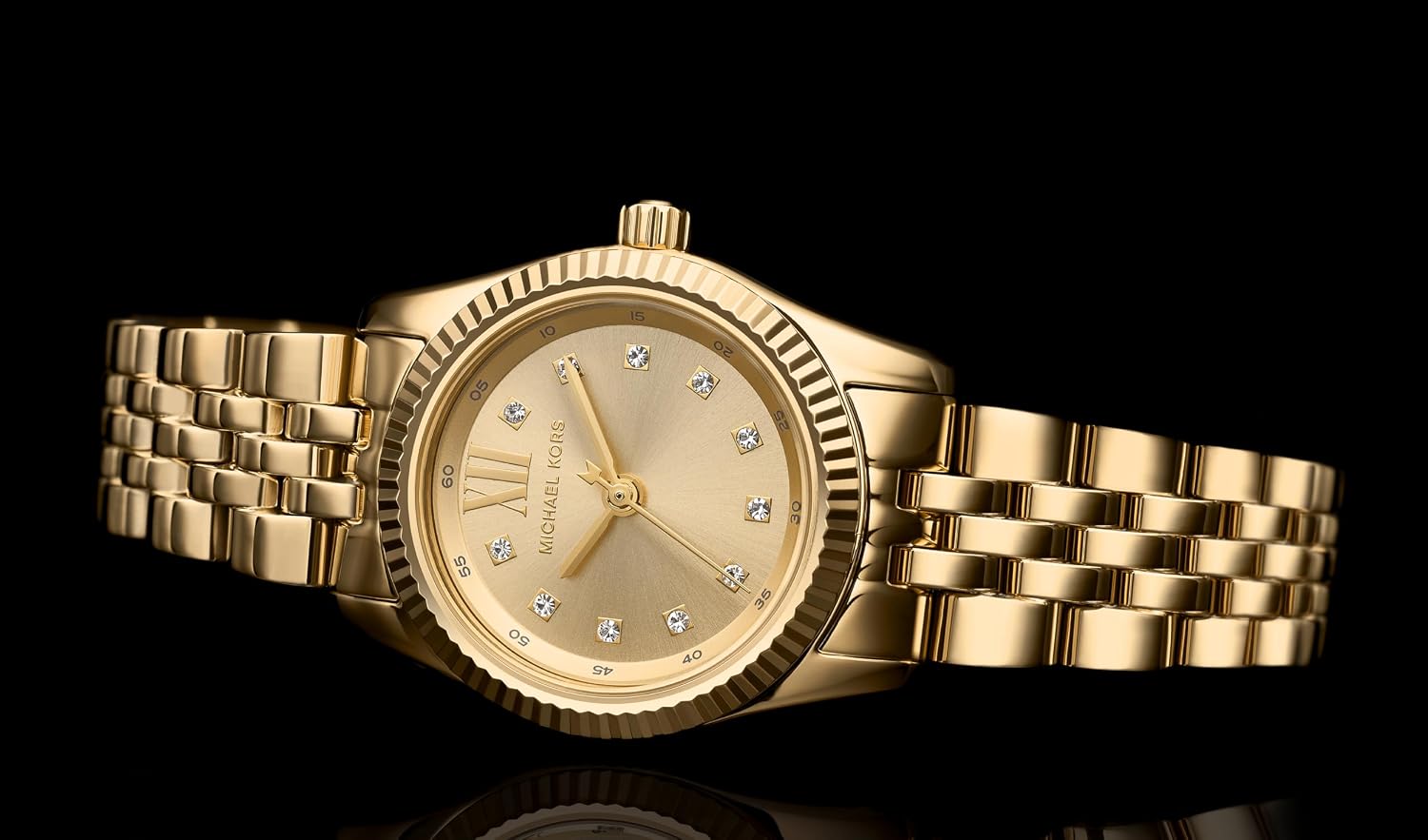 Michael Kors Lexington Women's Watch, Stainless Steel Bracelet or Leather Watch for Women