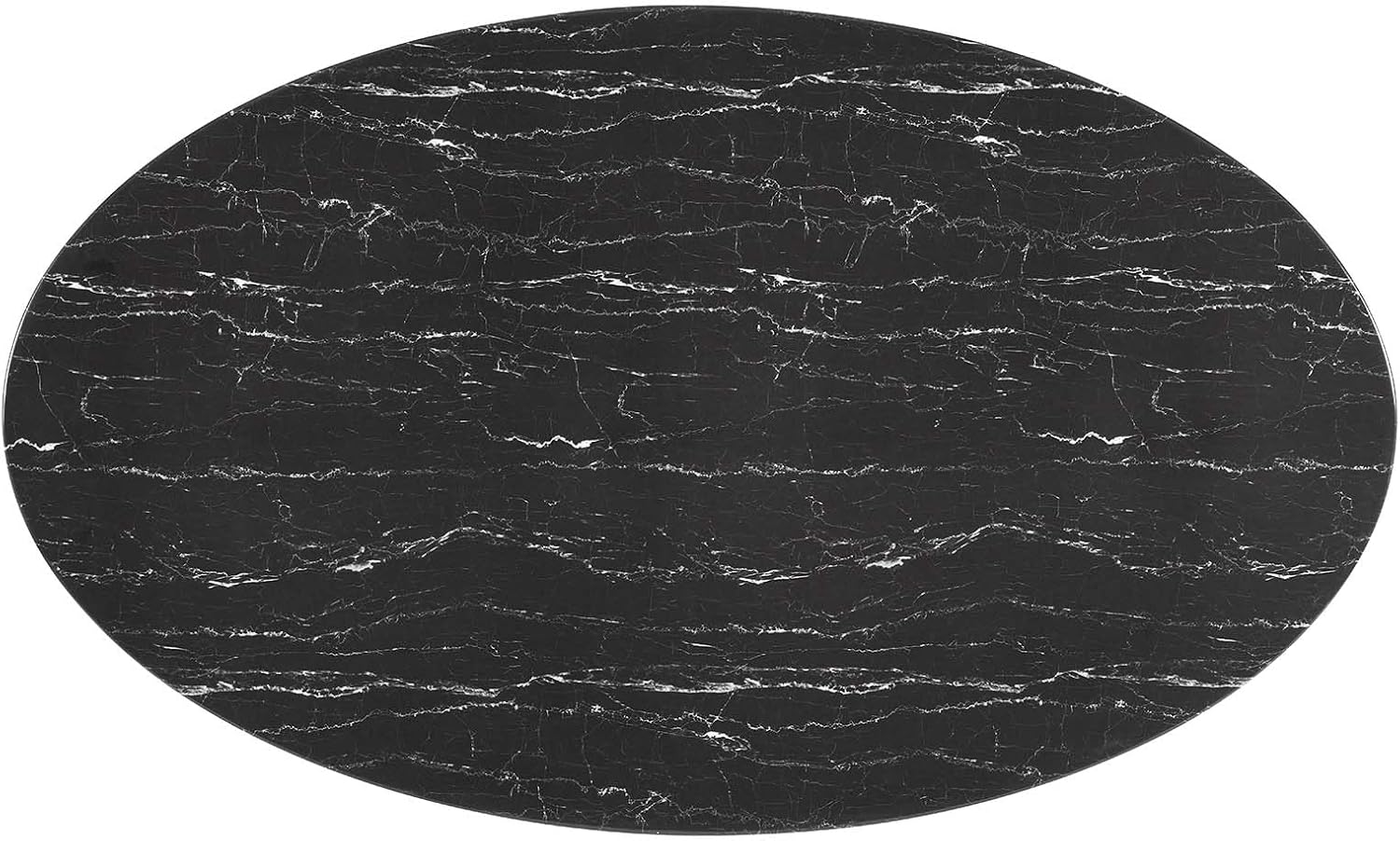 Modway Lippa Oval Artificial Marble 78' Dining Table