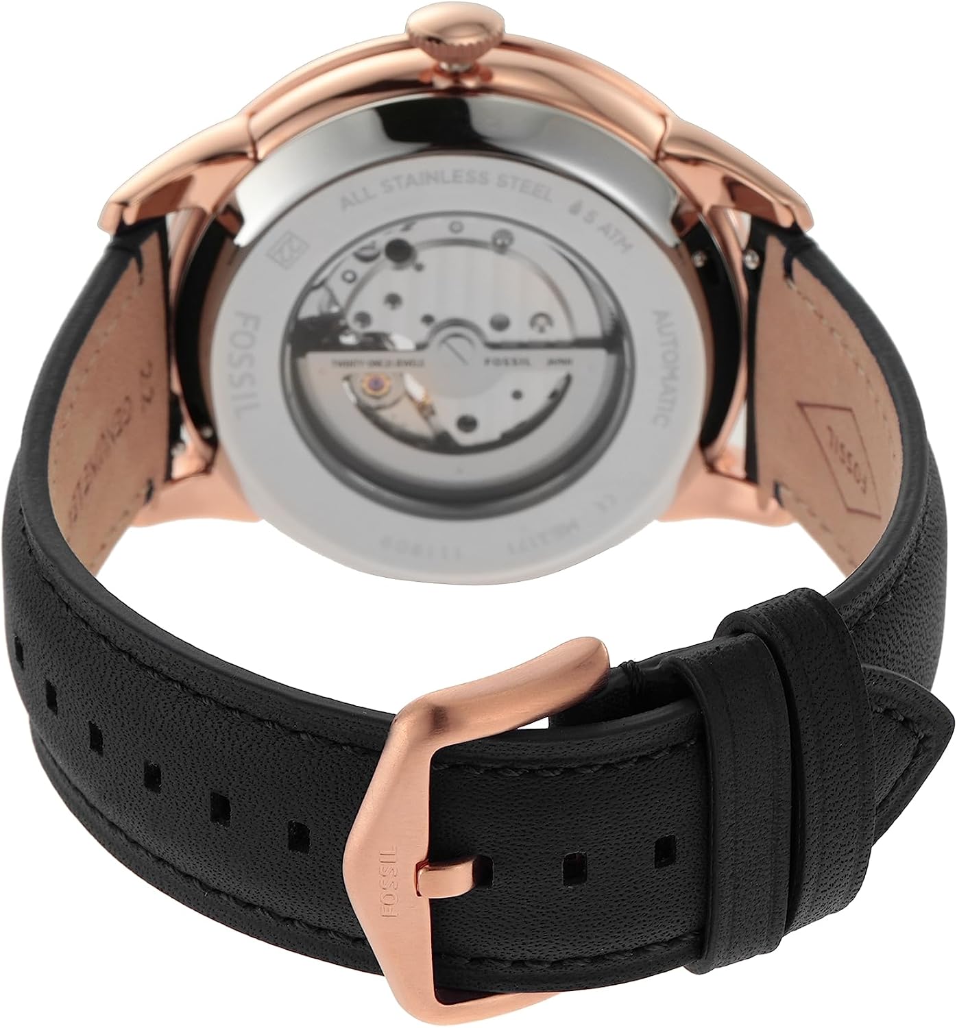 Fossil Men's Watch, Townsman Automatic Stainless Steel Watch for Men
