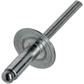 Large Flange Pop Rivets 3/16' x 1/4' Aluminum Dome Head (6-4) Blind Pack of 1000 Fastener Set LS20620F
