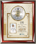 5 10 15 25 30 etc Years of Service Award Gift Photo Picture Clock Plaque Personalize Company Logo Frame Executive Employee Month Trophy Unique Coworker Engrave