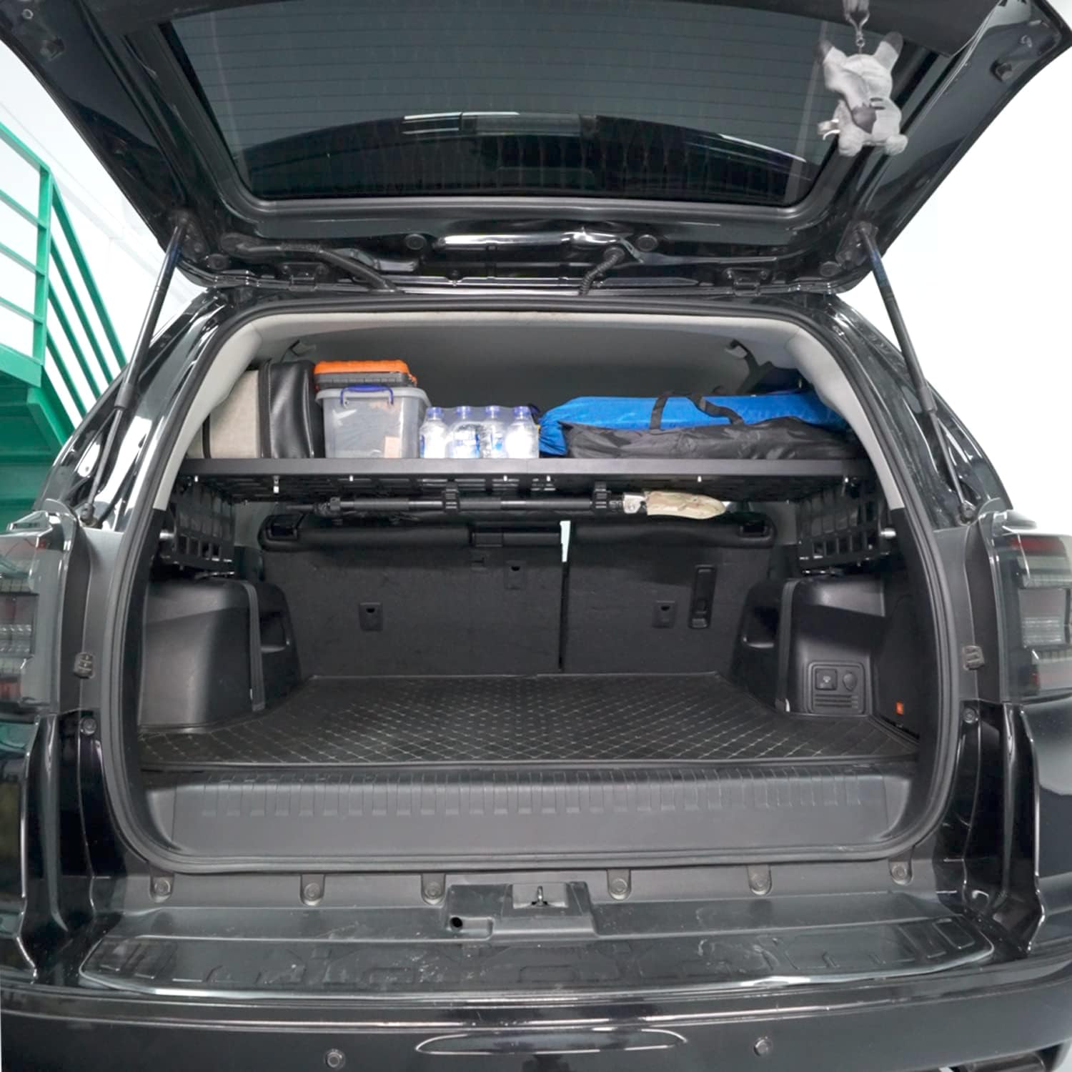 HIGH FLYING for Toyota 4Runner 2010-2024 / for Mercedes-Benz G500 G55 2004-2018 Car Modular Molle Panel Storage Trunk Shelf Organizer Carrier Aluminum (Install requires Side Panels)