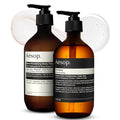 Aesop Eleos Nourishing Body Cleanser & Shampoo Set | Hydrating Botanical Body Wash and Daily Shampoo for All Hair Types | 16.9 oz (Set of 2)
