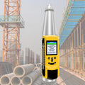 Portable Concrete Hammer Tester, Resiliometer Hammer with Digital Display Color Screen, Voice Broadcasting, Test Scope of 10-60Mpa, for Concrete Measurement in Buildings Inspections