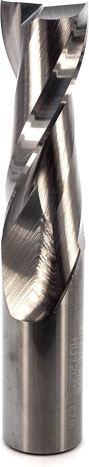 Whiteside Router Bits RU7200 Standard Spiral Bit with Up Cut Solid Carbide 3/4-Inch Cutting Diameter and 2-Inch Cutting Length