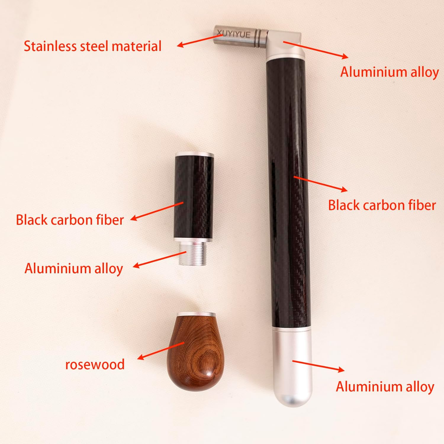 Piano Tuning Tool Set Tuning Wrench Piano Hammer Carbon Fiber Material Lightweight Professional Piano Repair Tools Made Of Carbon Fiber