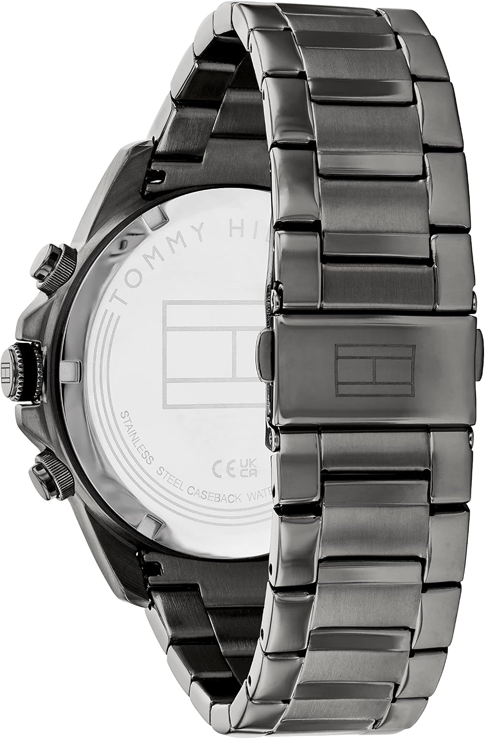 Tommy Hilfiger Men's Multifunction Quartz Watch – Stainless Steel Case, 5 ATM Water Resistant, Urban Style Timepiece, Gift for Him