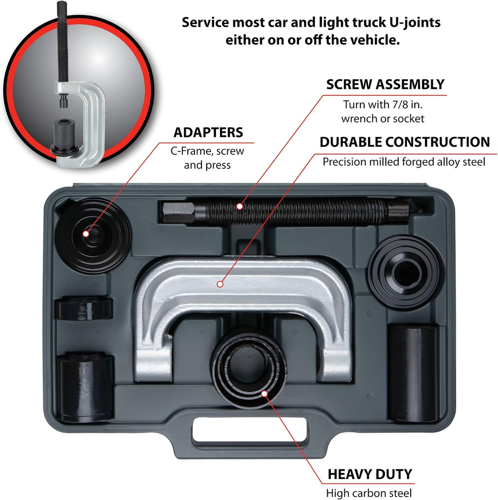 Performance Tool W89304 4-in-1 Ball Joint Adapter Set