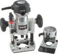 Trend T1 Dual-Base Trim & Plunge Router, 1/4 Inch Collet, 5.5A, 120V, Compact Precision Cutting Woodworking Power Tool, U*T1EPS