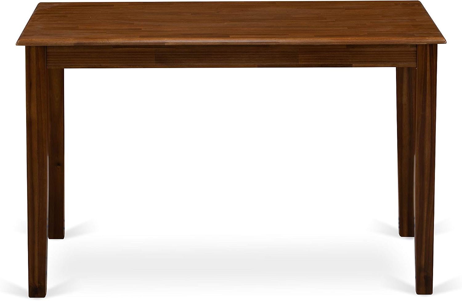 East West Furniture YAT-AWA-T Yarmouth Rectangle Modern Dining Table, 30x48 Inch, Walnut