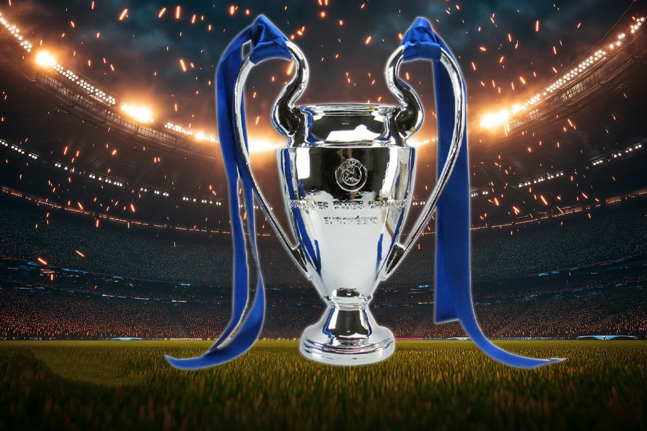 Champions Trophy，Resin Craft Champions Trophy Copy, Fan Collectibles and Birthday Gifts, Indoor Bedroom Decoration (30 inch)