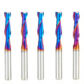 Amana Tool 46315-K-5 5 Pack SC Spektra Extreme Tool Life Coated Spiral Plunge 1/4 Dia x 1 CH x 1/4 SHK 2-1/2 Inch Long Up-Cut Router Bits