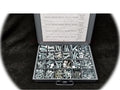 Metric 10.9 Bolt Assortment with Nuts & Washers M8-1.0 M10-1.25 M12-1.5 M14-1.5 Hardware Fastener Kit Set RV9210S