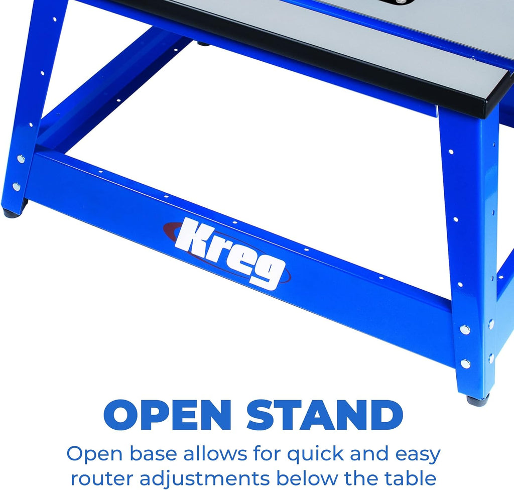 Kreg PRS2100 Bench Top Router Table - Full Size Portable Router Table for Workshops - Workbench Accessory - Holiday Home Improvement Gifts for Him