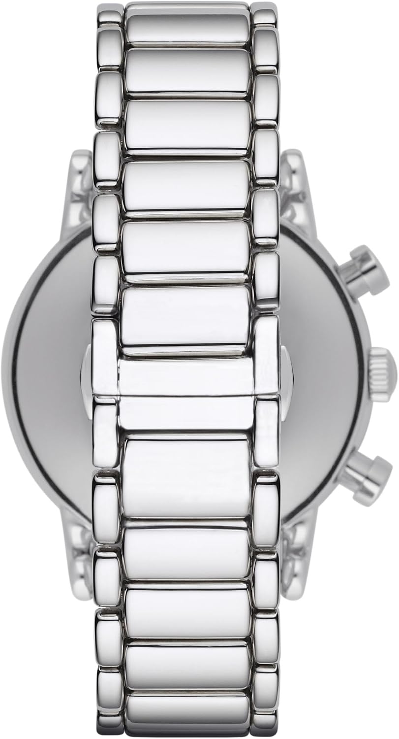 Emporio Armani Men's Three Hand, Automatic or Chronograph Watch with Stainless Steel or Leather Band