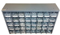 M&M Fasteners 3,925 Piece Metric Class 10.9 Nut Bolt Hex Bolt & Washer Assortment Kit with Metal Bolt Bin