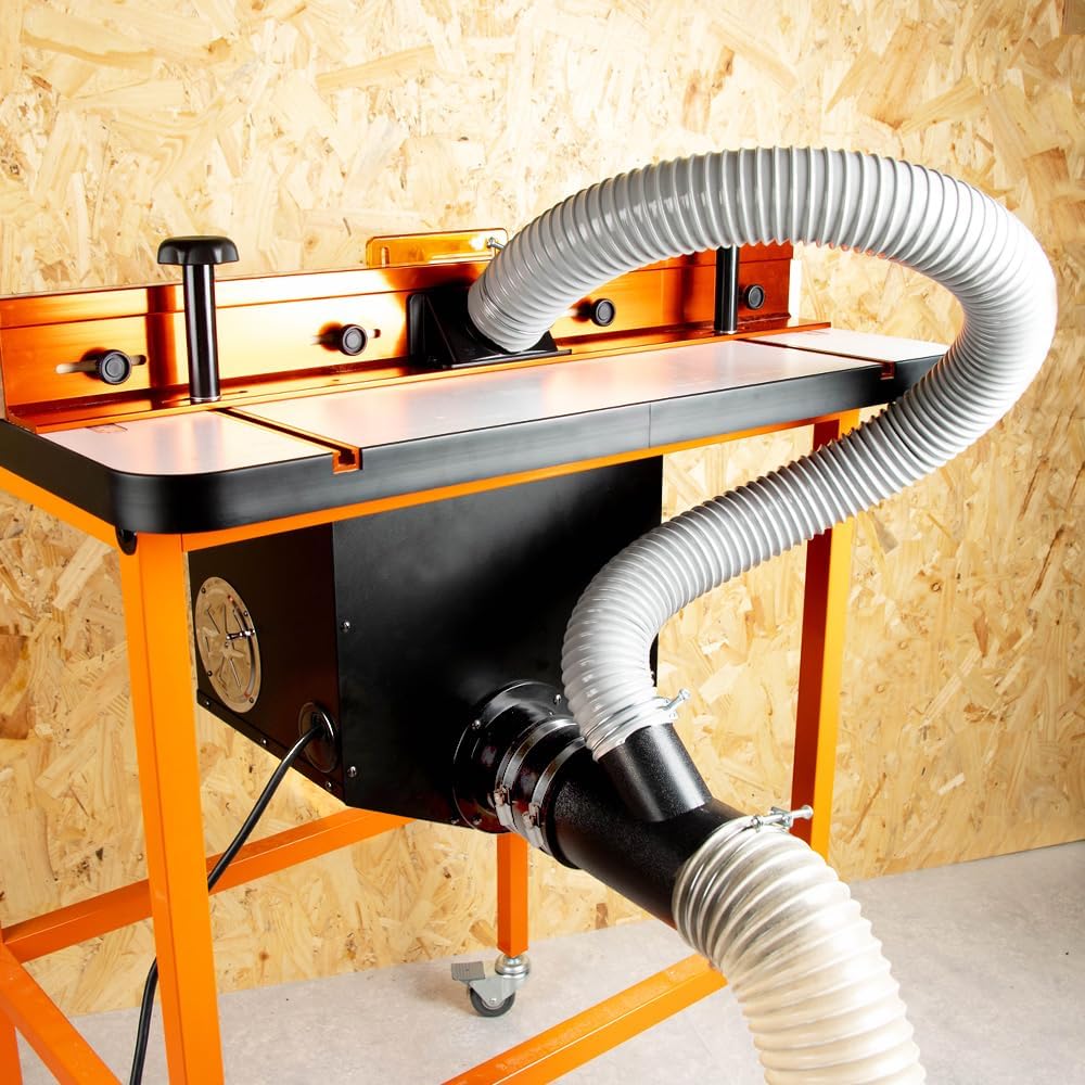 O'SKOOL Dust Collection Box with Router Table Dust Collection Kit, DCC010