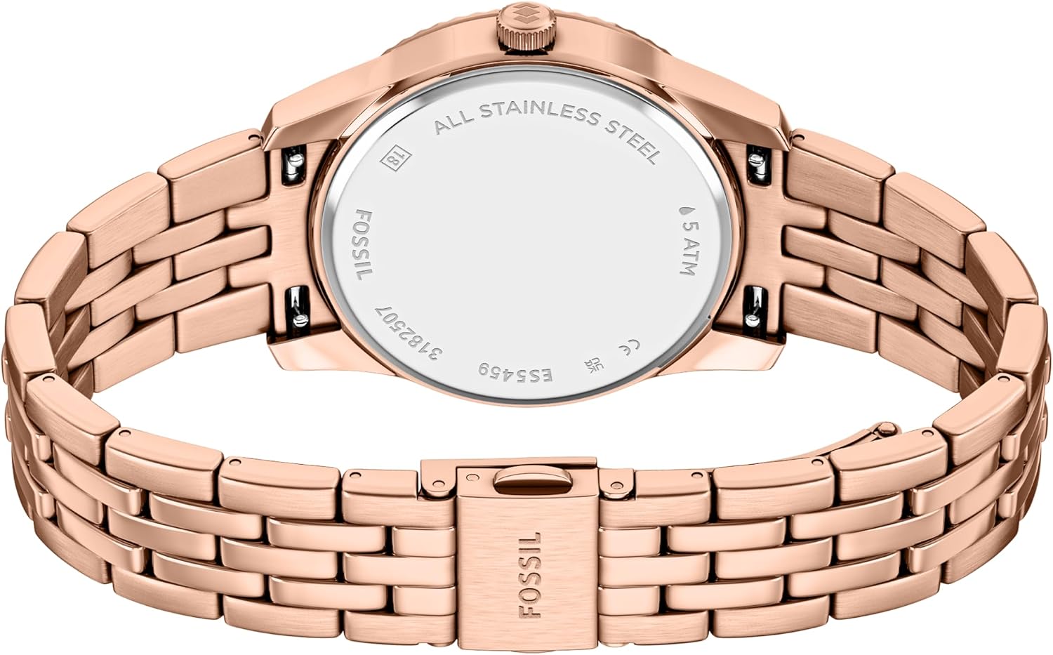 Fossil Women's Watch, Scarlette Quartz Stainless Steel Three-Hand Watch for Women