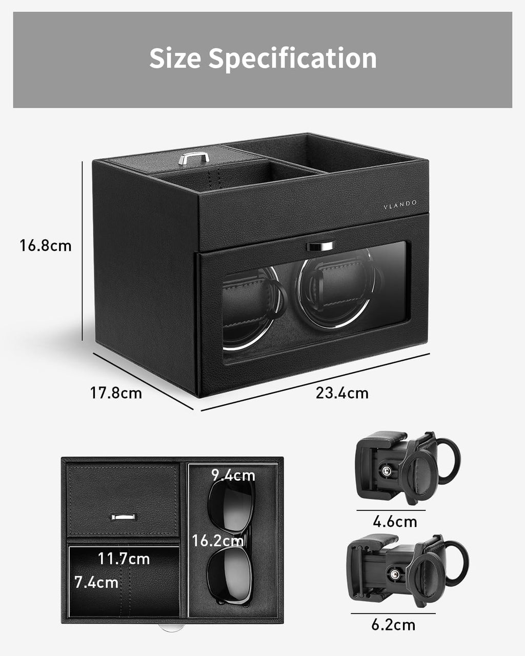 VLANDO Automatic Double for Men Gift