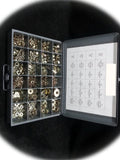 Grade 8 Nut & Washer Assortment. Has, Extra Thick & SAE Washers. Nuts Multi-Purpose Comprehensive Hardware Fastener Assortment Kit Cit00956Riv