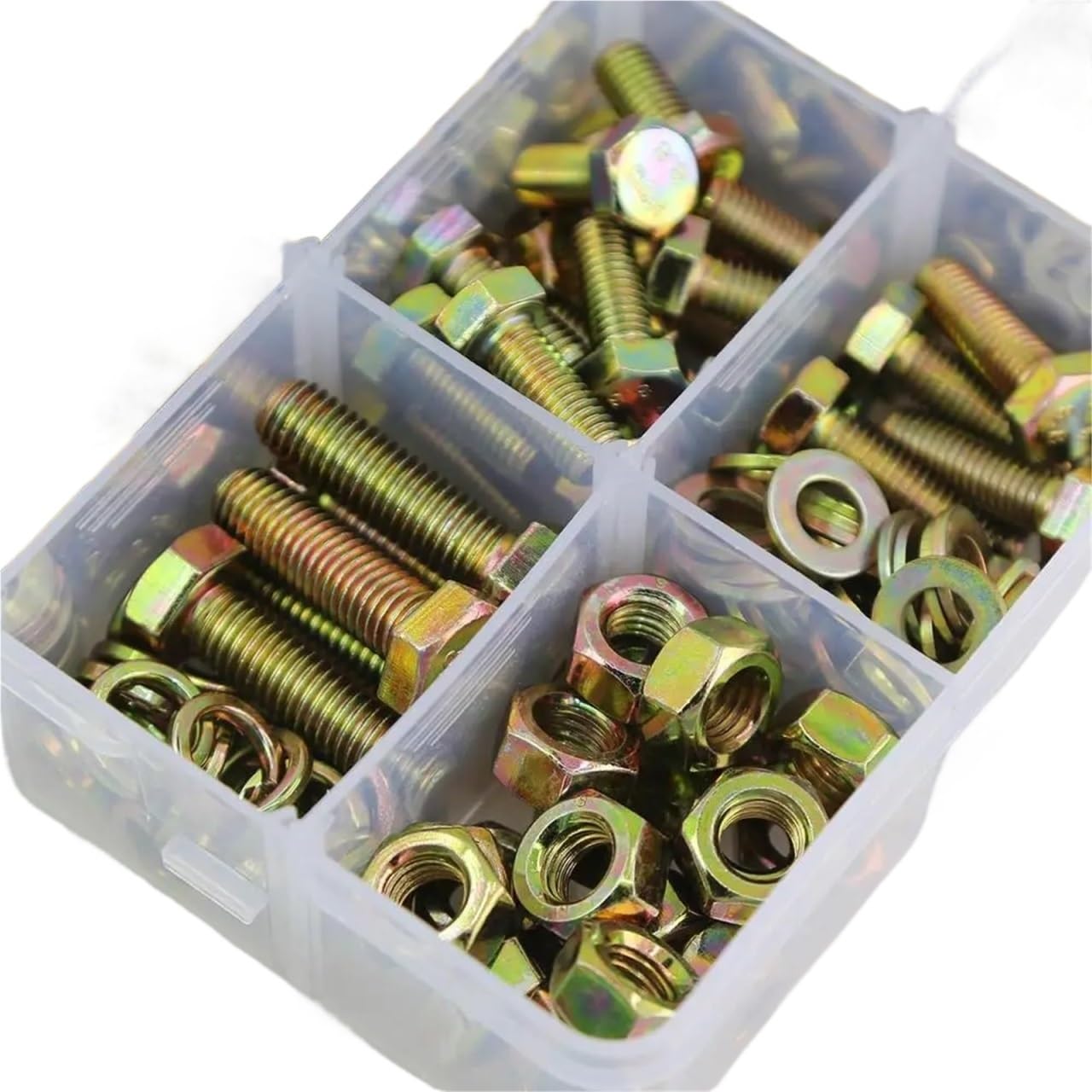 Set Screw Assortment Kit 1092PCS Steel Grade 8. Heavy Duty Metric Bolts and Nuts Kit for Homeowners,DIYers,Mechanics,Industrial Workers